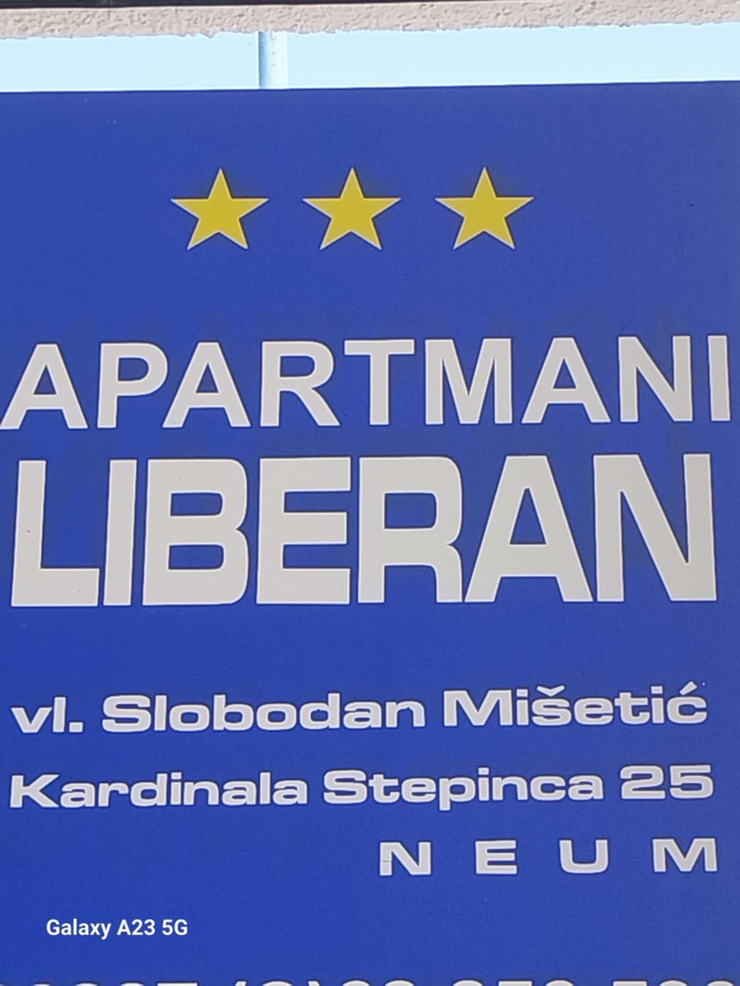 Apartmani Liberan Neum Exterior photo